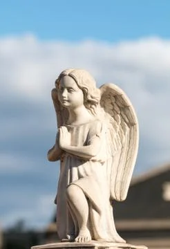 Angel statue Stock Photos