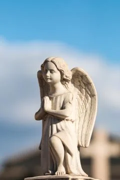 Angel statue Stock Photos