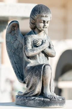 Angel statue Stock Photos