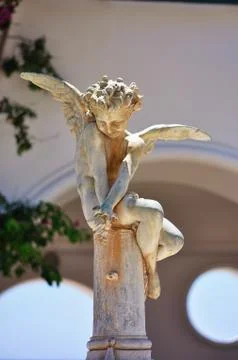Angel statue Stock Photos
