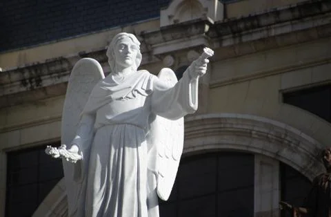 Angel statue Stock Photos