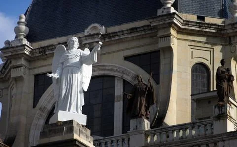 Angel statue Stock Photos