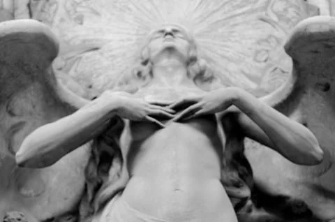 Angel statue Stock Photos