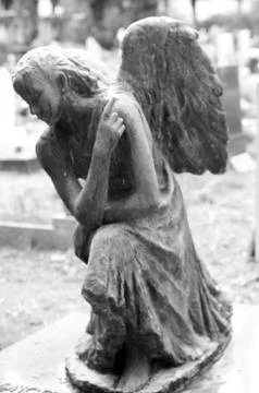 Angel statue Stock Photos