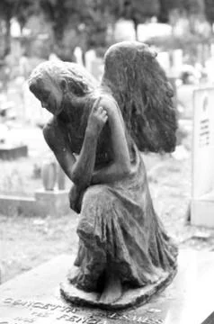 Angel statue Stock Photos