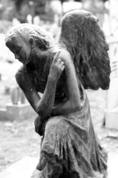 Angel statue Stock Photos