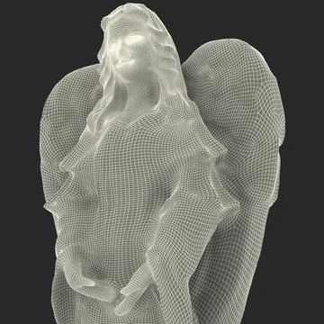 Angel Statuette 3 ~ 3D Model ~ Download #89227000 | Pond5