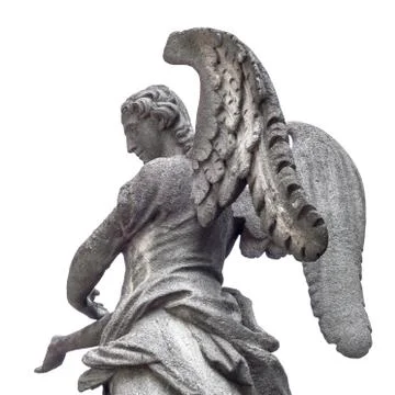Angel of stone Stock Photos