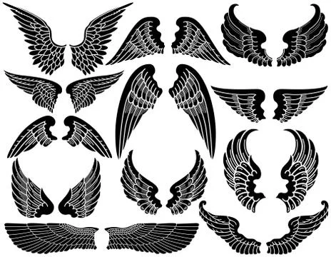 Angel wings Иллюстрация