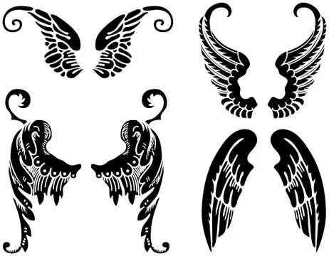 Angel wings Illustration