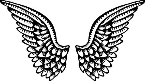 Angel Wings Stock-Illustration
