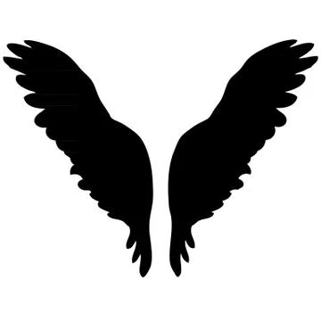 Angel wings Stock Illustration