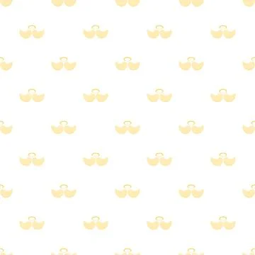 Angel wings pattern creating a seamless background design イラスト素材
