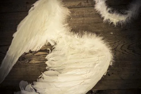 Angel wings Stock Photos