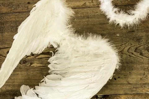 Angel wings Stock Photos