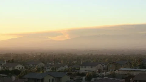 Angeles forest fire Stock Footage