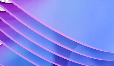 Angelical 3d render of abstract iridescent glass background made with 3d so.. Stock Illustration