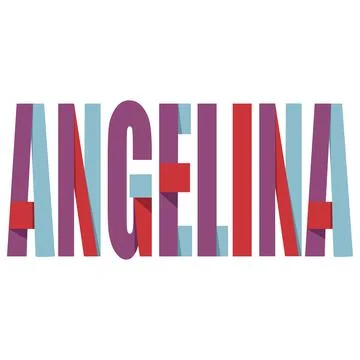 Angelina Stock Illustration