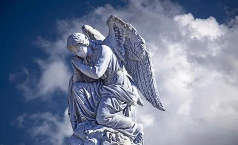 Angels above 스톡 사진