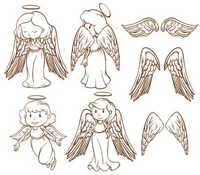 Angels Stockillustratie