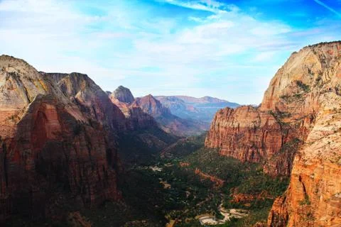 Angels landing Stock Photos