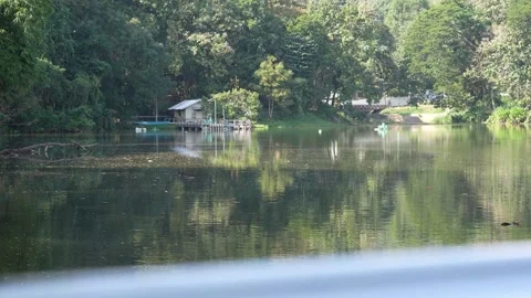 Angkaew Reservoir Stock Footage 295206485
