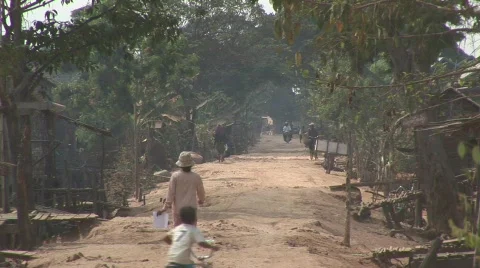 Angkor Buddhist monks Vídeo Stock 536053