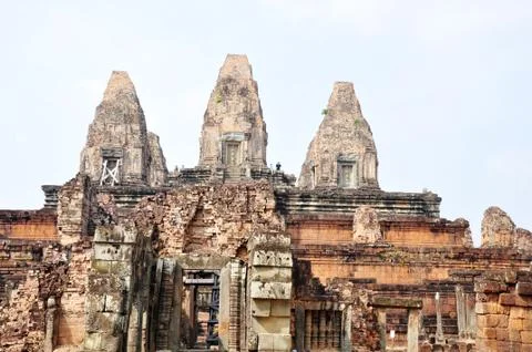Angkor cambodia Stock Photos