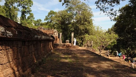 Angkor elephant Видео 104716131