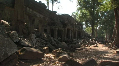 Angkor ruins Video stock 535670