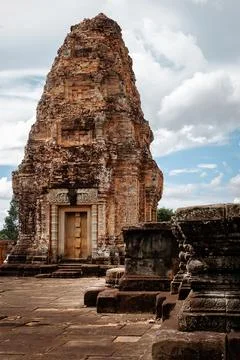 Angkor ruins Stock Photos