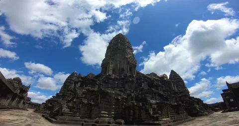 Angkor Temple Buddhist Stock Footage 159177669