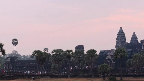 Angkor temple complex Video stock 94997080
