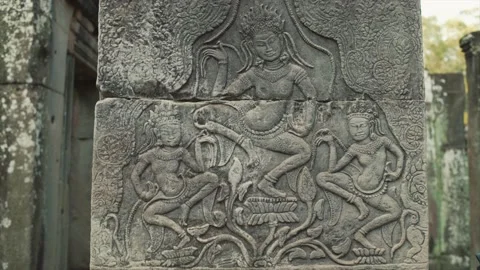 Angkor Temples Stock Footage 220656321