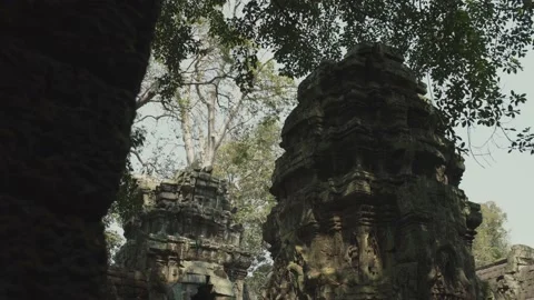 Angkor Temples Stock Footage 220657167