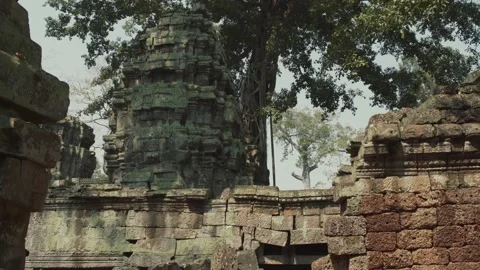 Angkor Temples Stock Footage 220657667