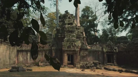 Angkor Temples Stock Footage 220657862