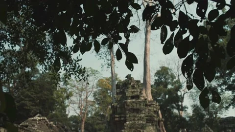 Angkor Temples Stock Footage 220658223