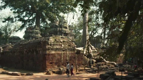 Angkor Temples Stock Footage 220658229