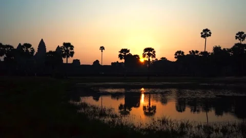 Angkor Temples Stock Footage 220659541