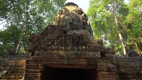 Angkor Temples Stock Footage 220659542