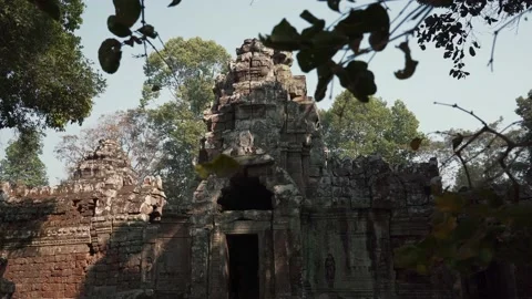 Angkor Temples Stock Footage 220660418