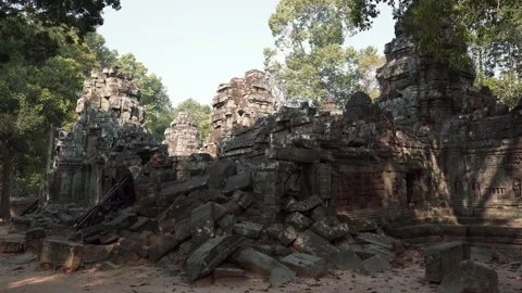 Angkor Temples Stock Footage 220660931