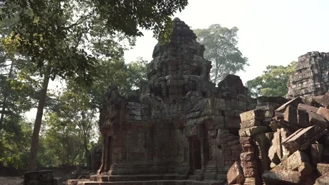 Angkor Temples Stock Footage 220661084