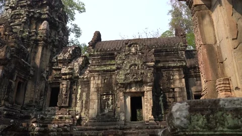 Angkor Temples Stock Footage 220714689