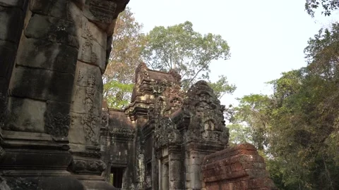 Angkor Temples Stock Footage 220714703