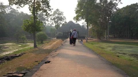 Angkor Temples Stock Footage 220715003