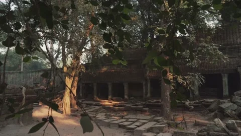 Angkor Temples Stock Footage 220715282