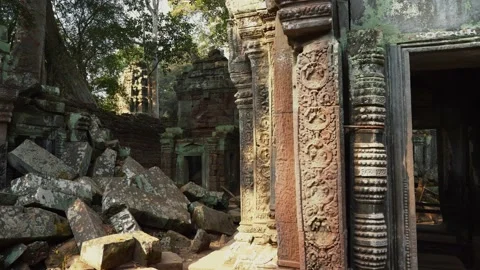 Angkor Temples Stock Footage 220715525