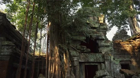 Angkor Temples Stock Footage 220715541